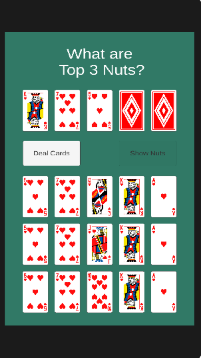 Top Nuts Trainer  Texas-HoldEm