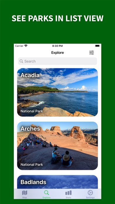 Park’d: National Park Passport Screenshot