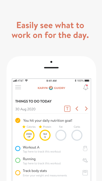 Karyn Guidry Fitness Screenshot
