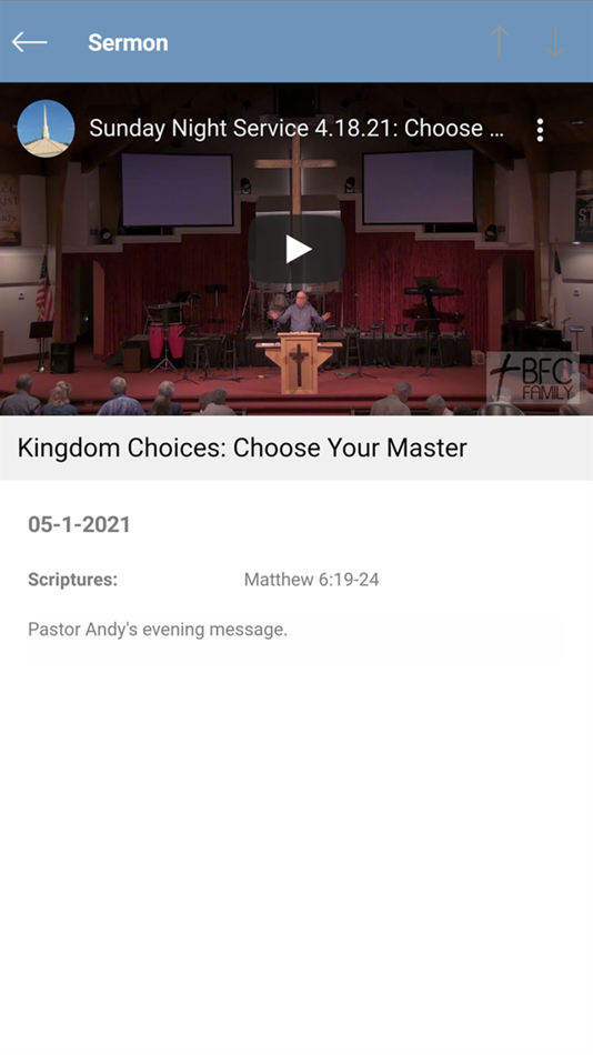 #2. BF Sebring (iOS) 由: Bible Fellowship Church of Highlands
