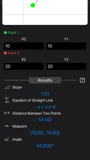 slope calculator plus iphone screenshot 2