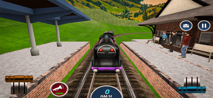 Offroad Train Driving Games