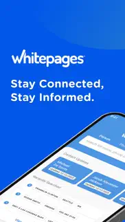 whitepages people search iphone screenshot 1