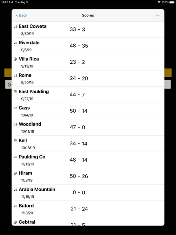 Screenshot #5 pour MyTrojanScoreboard