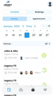 legacy fitness iphone screenshot 1