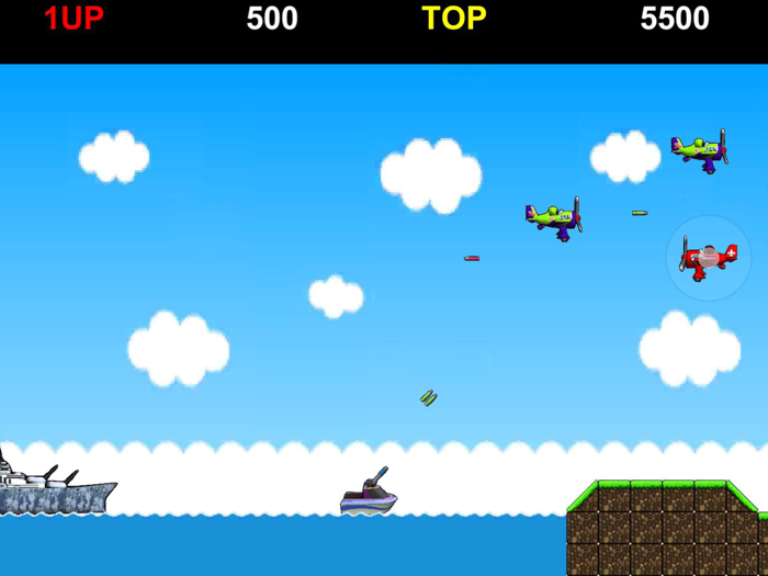 Sky Soldiers  8bit Shmup