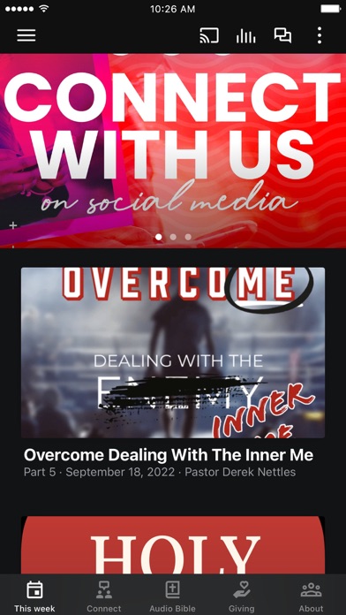 Screenshot 1 of Church On The Rise - OKC App