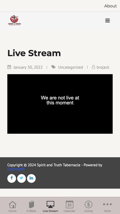 Spirit and Truth Tabernacle