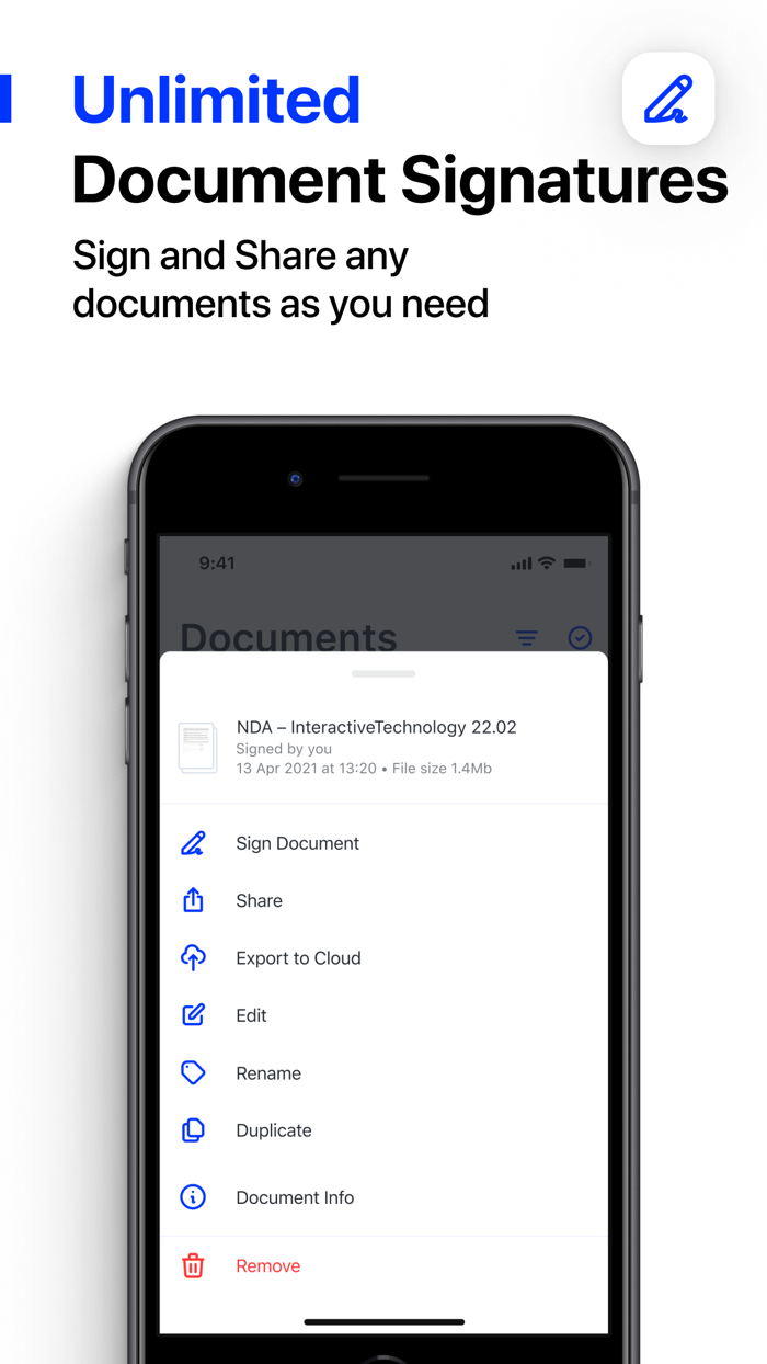 Scan Fill and Sign PDF Documents