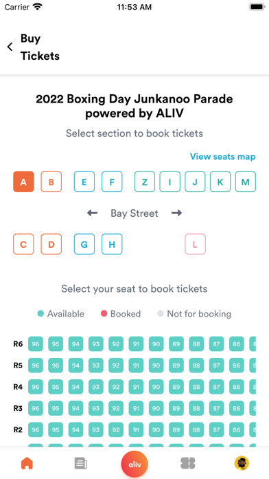 Aliv Events Screenshot