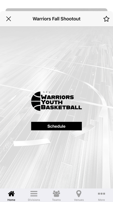 Warriors Youth Basketball Screenshot