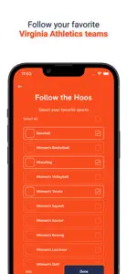 Virginia Sports Mobile App screenshot #1 for iPhone