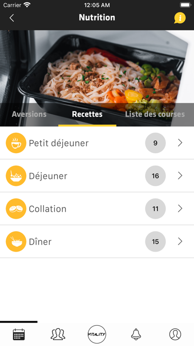 Vitality Fit Screenshot