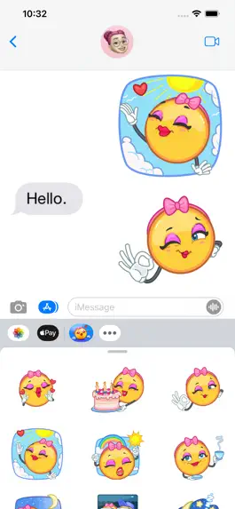 Game screenshot Miss Emoji - Animated Sticker apk