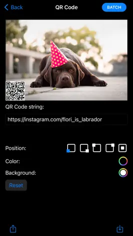 Game screenshot QR Code Watermark Creator ® hack