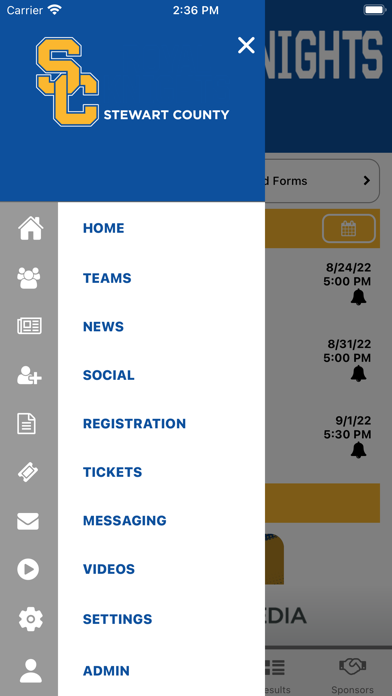 Stewart County Athletics Screenshot