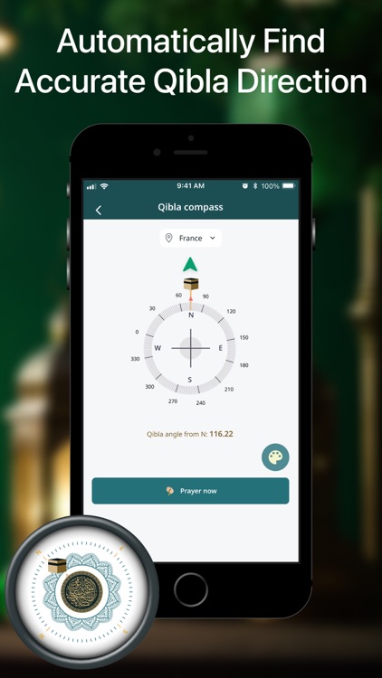 Prayer Times & Qibla Finder