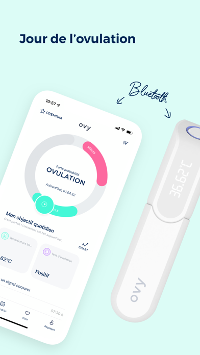 Screenshot #2 pour Calendrier d'fertilité Ovy