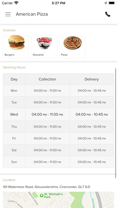 American Pizza. Screenshot
