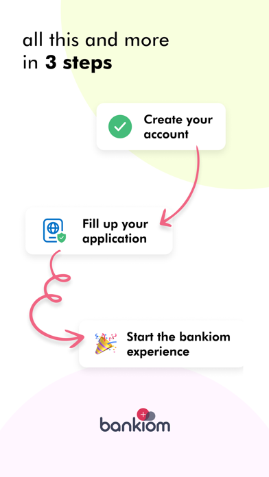 Bankiom, mobile banking online Screenshot