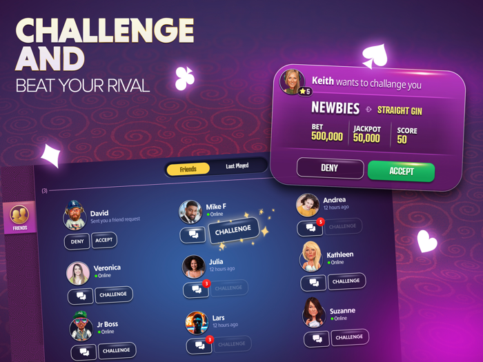 Gin Rummy Extra - Card Game