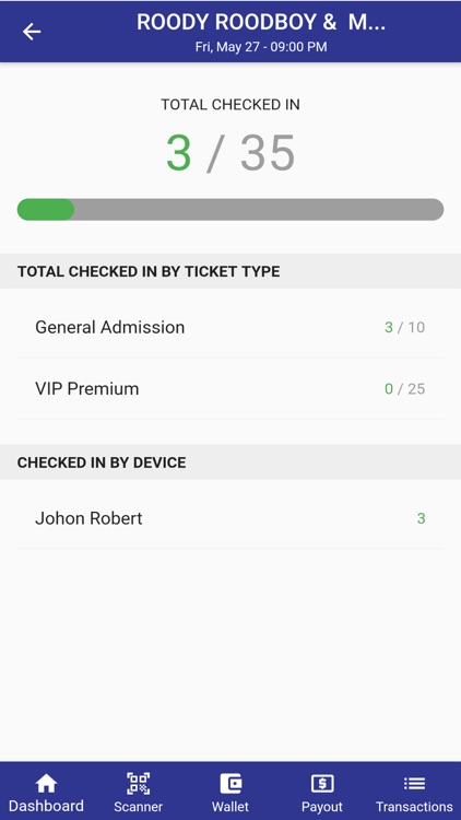 EziPay Event Organizer