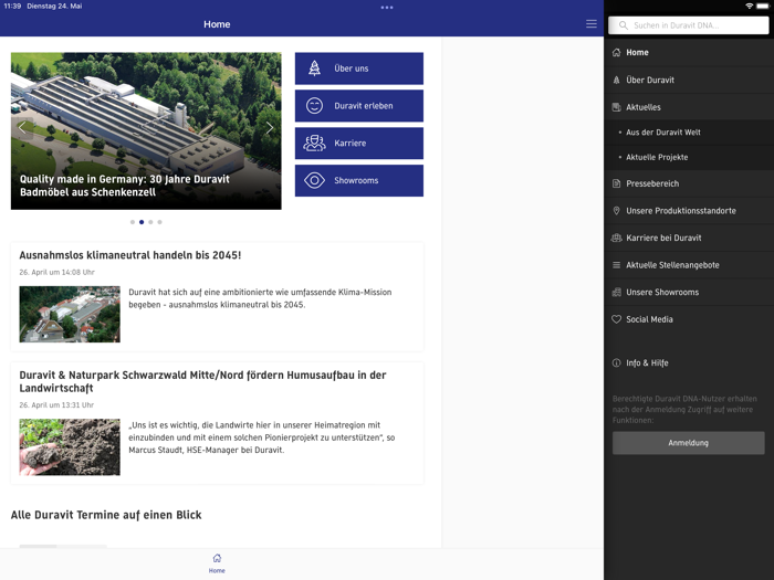 Duravit Network App - DNA