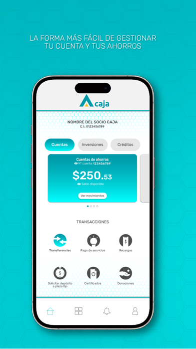 Caja Móvil Screenshot