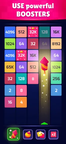 Game screenshot X2 Block Match: number cubes hack