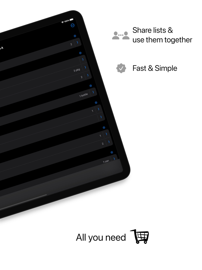 GetMe - Grocery Shopping List