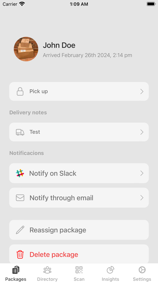 #2. PackageSnap (iOS) 由: Juan Medina