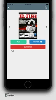 hi-files magazine app iphone screenshot 2