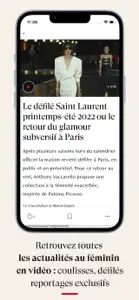 Madame Figaro, le news féminin screenshot #4 for iPhone