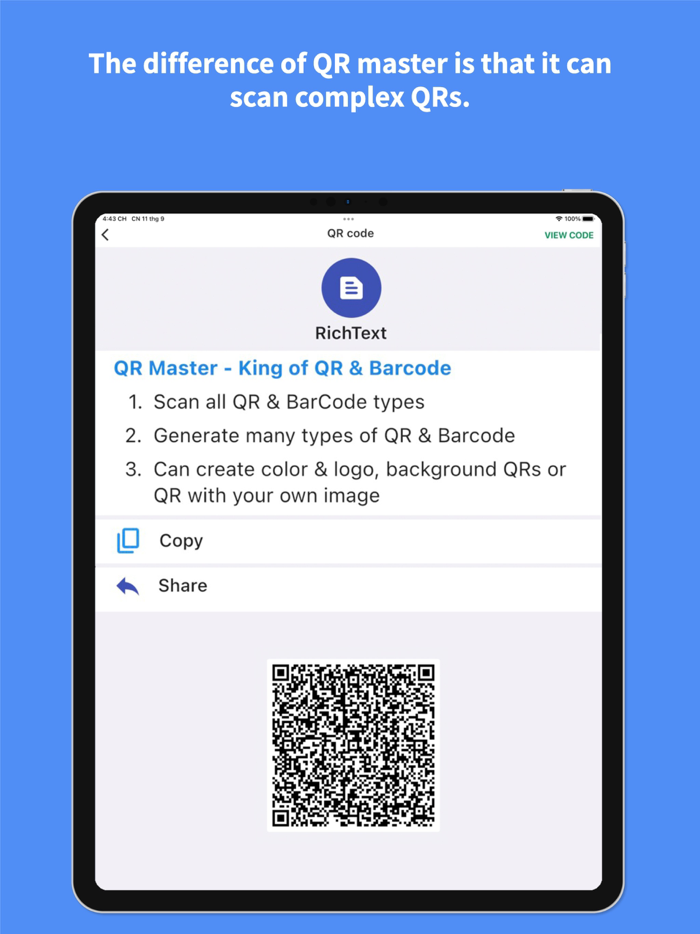 QR code Barcode UPC Reader