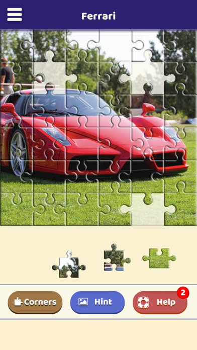 Ferrari Love Puzzle Screenshot