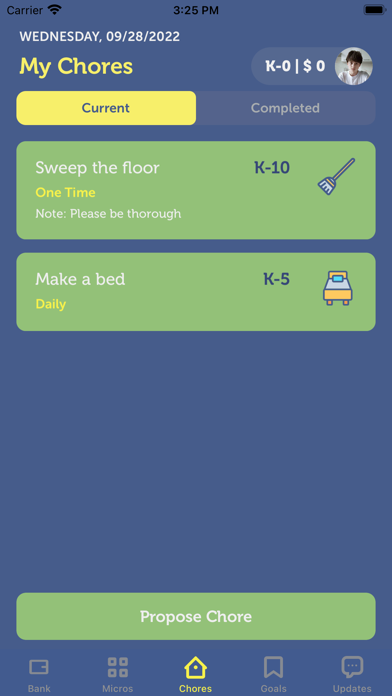 Kidcoin Screenshot