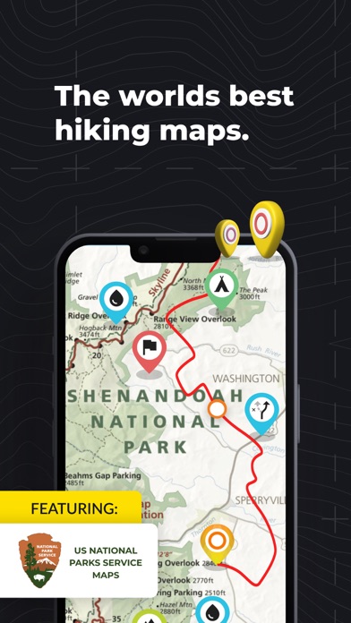 HiiKER: The Hiking Maps App Screenshot