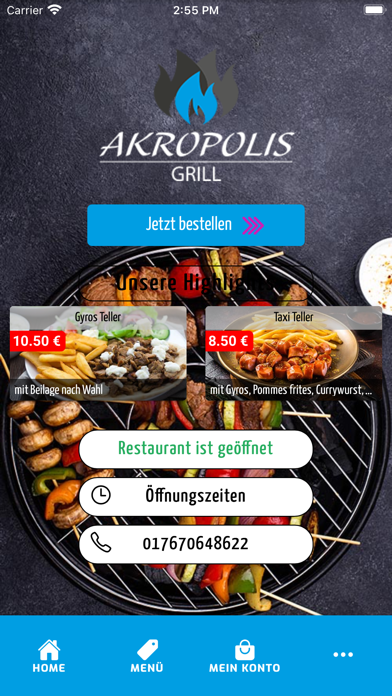 Akropolis Grill Witten Screenshot