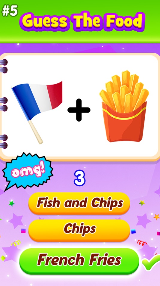 #2. Guess The Food - Guess Puzzle (iOS) โดย: 昆 毛