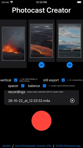 Game screenshot Photocast Creator mod apk