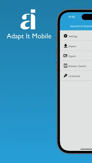 Adapt It Mobile screenshot 1