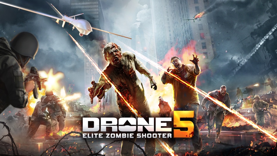 Drone 5: Elite Zombie Fire - 2.00.032 - (iOS)