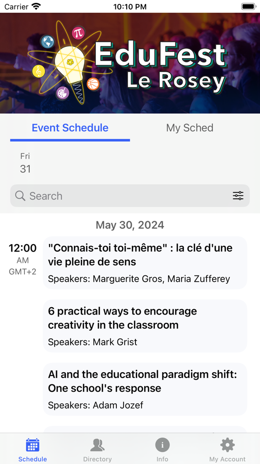 #1. EduFest 2024 (iOS) 由: Le Rosey SA
