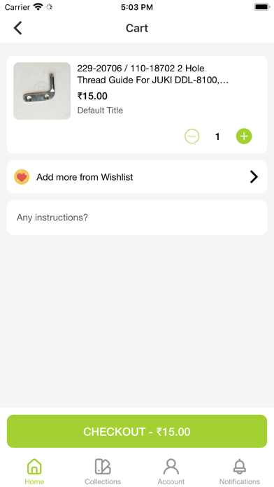 StitchSpares.com Screenshot