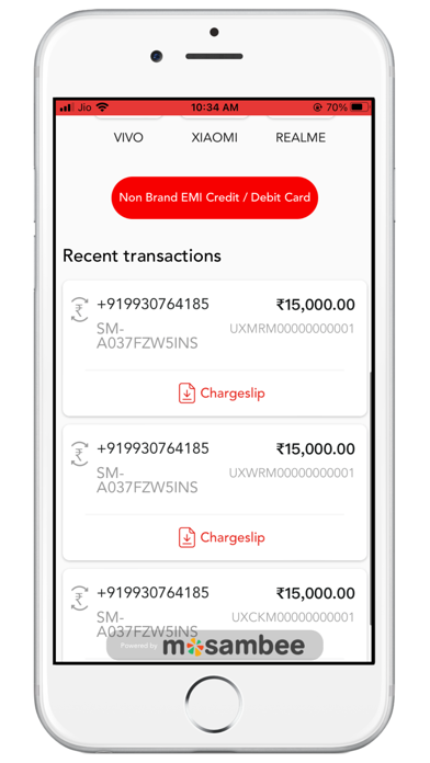 Benow Merchant App Screenshot