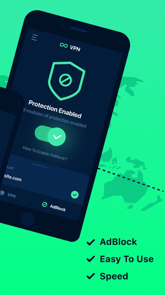#2. Infinity VPN: Unlimited Proxy (iOS) Podle: QUTEN