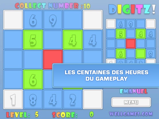 Screenshot #6 pour Lines of Digits: Math Puzzle
