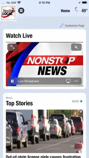 nonstop local news iphone screenshot 1