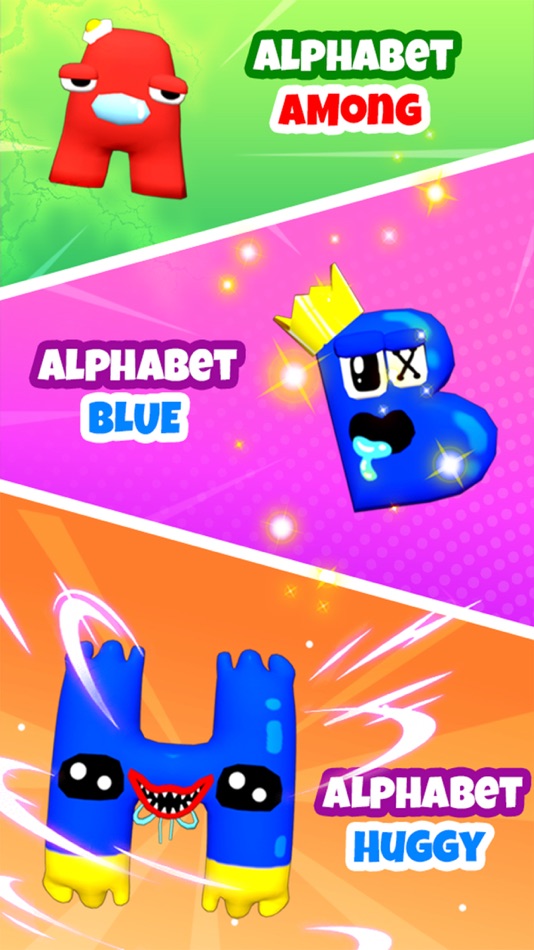 #2. Merge Alphabet Lore A-Z (iOS) 由: Kaur Anand