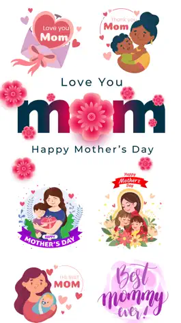 Game screenshot Mother's Day Cards & Stickers mod apk